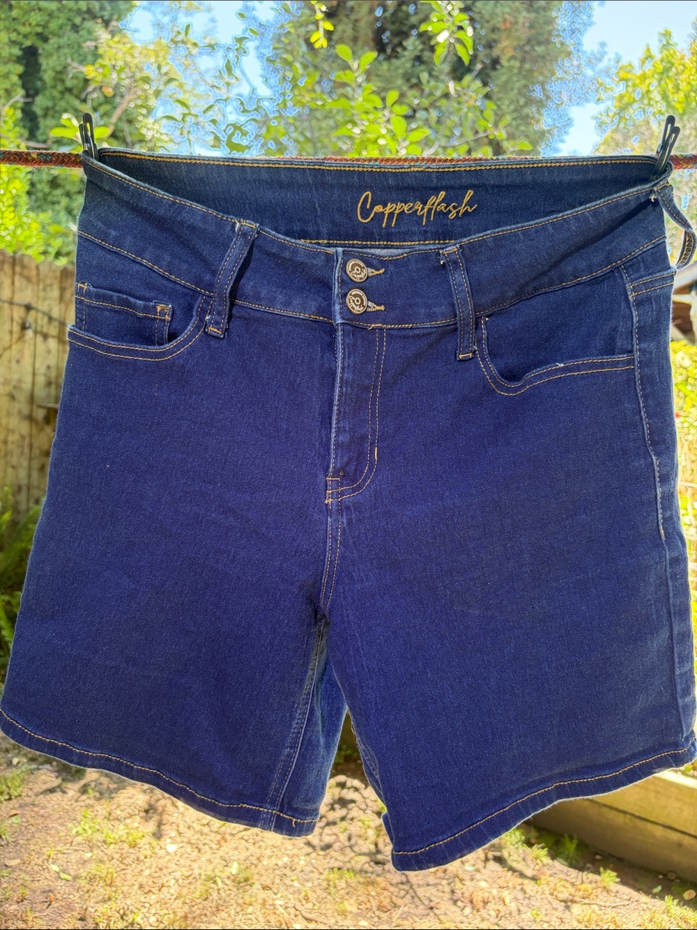 Copperflash Denim Shorts
